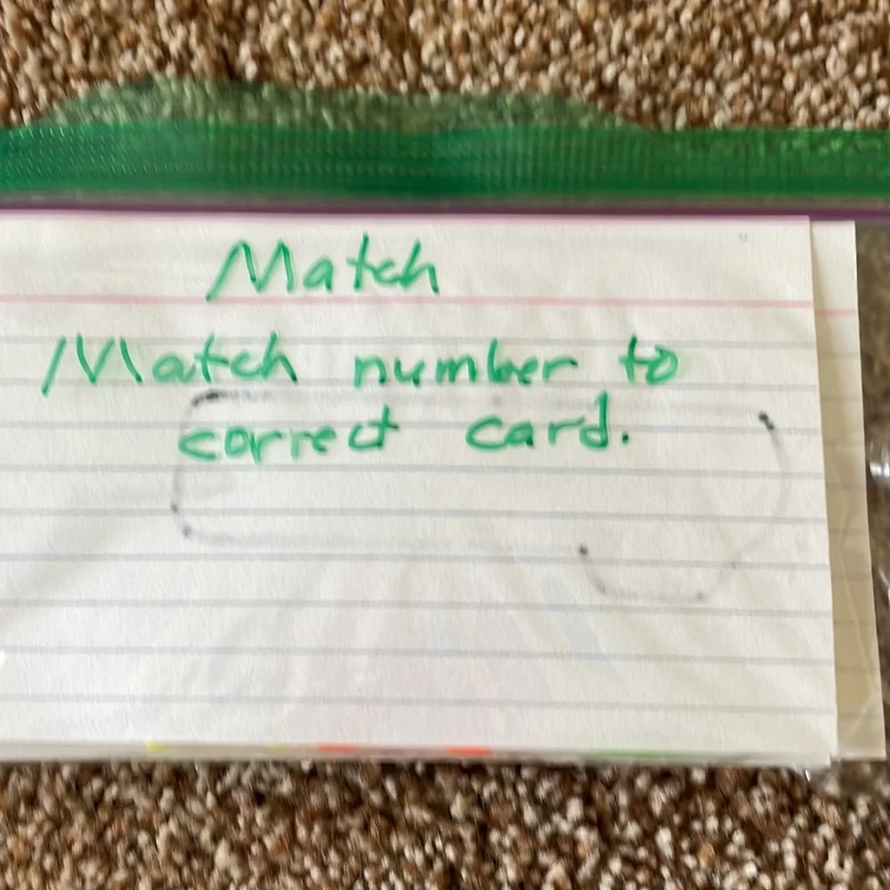 Toddler Busy Bag for restaurants and Doctors offices